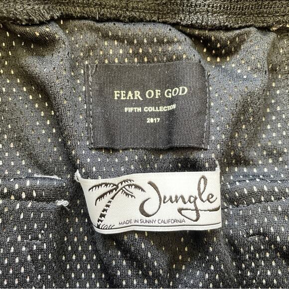 Fear of God x Jungle Gurl Fifth Collection 2017 Tropical Floral Drop Shorts XL - Picture 12 of 16